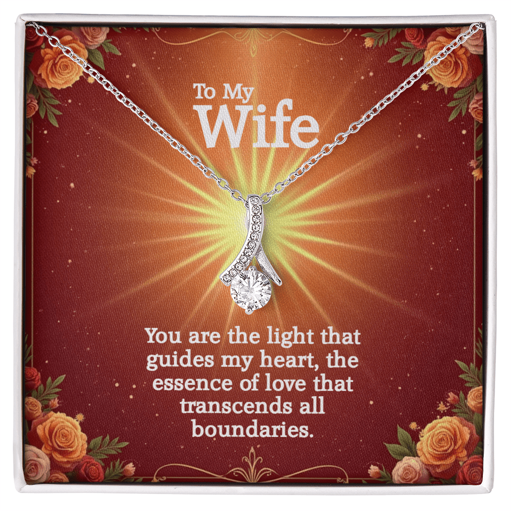 Adore Allure Jewelry 14k White Gold Finish / Standard Box 🌸 Romance Bloom Necklace | Elegant Gift for Her | A Timeless Symbol of Love 💕