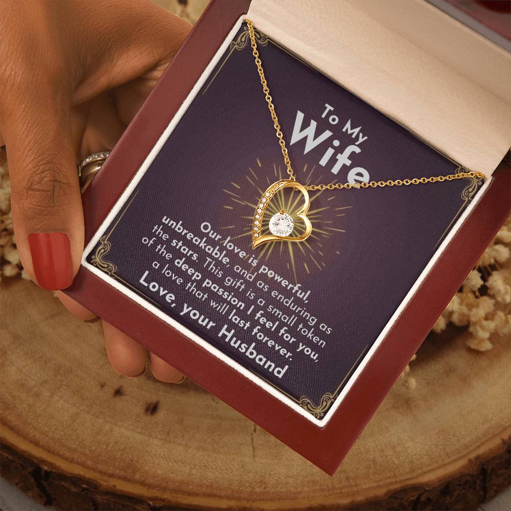 ShineOn Fulfillment Jewelry Endless Passion, Forever Love Necklace | For Wife