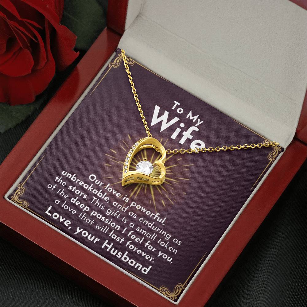 ShineOn Fulfillment Jewelry Endless Passion, Forever Love Necklace | For Wife