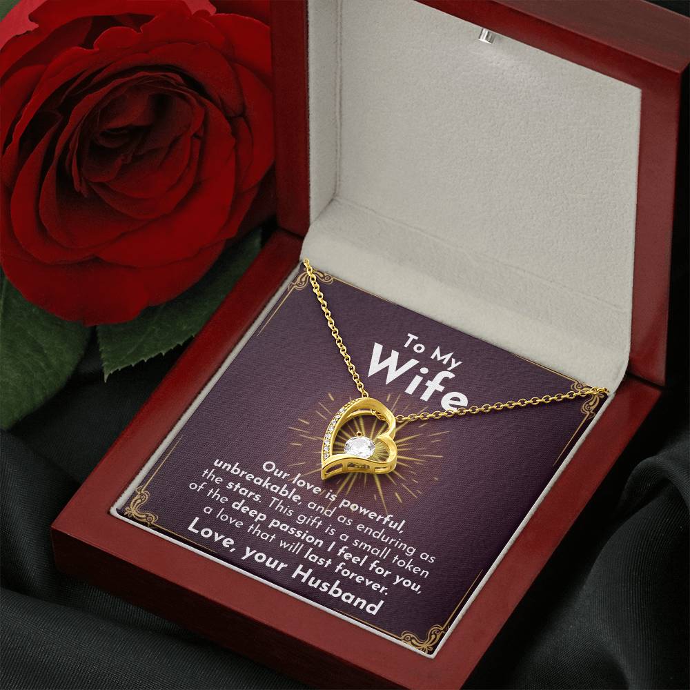 ShineOn Fulfillment Jewelry Endless Passion, Forever Love Necklace | For Wife