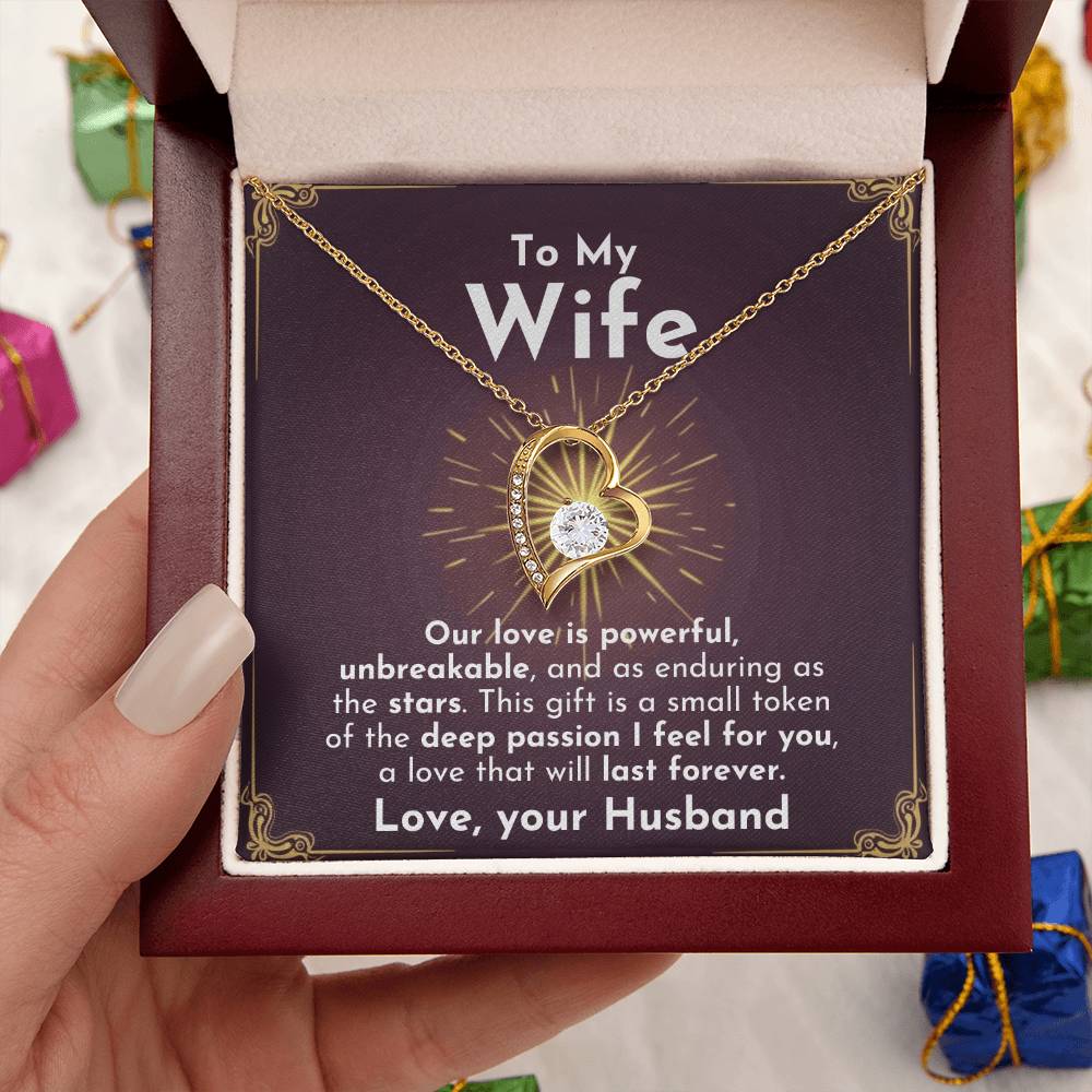 ShineOn Fulfillment Jewelry Endless Passion, Forever Love Necklace | For Wife