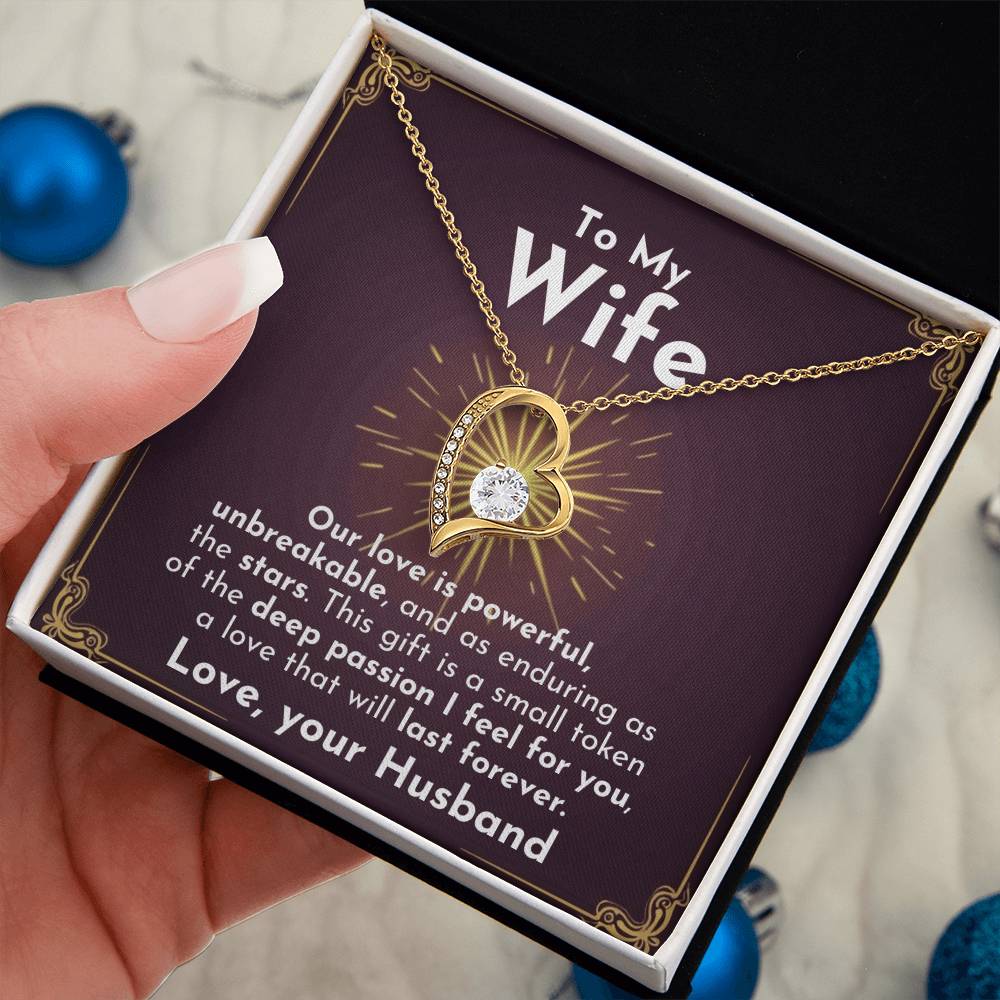 ShineOn Fulfillment Jewelry Endless Passion, Forever Love Necklace | For Wife