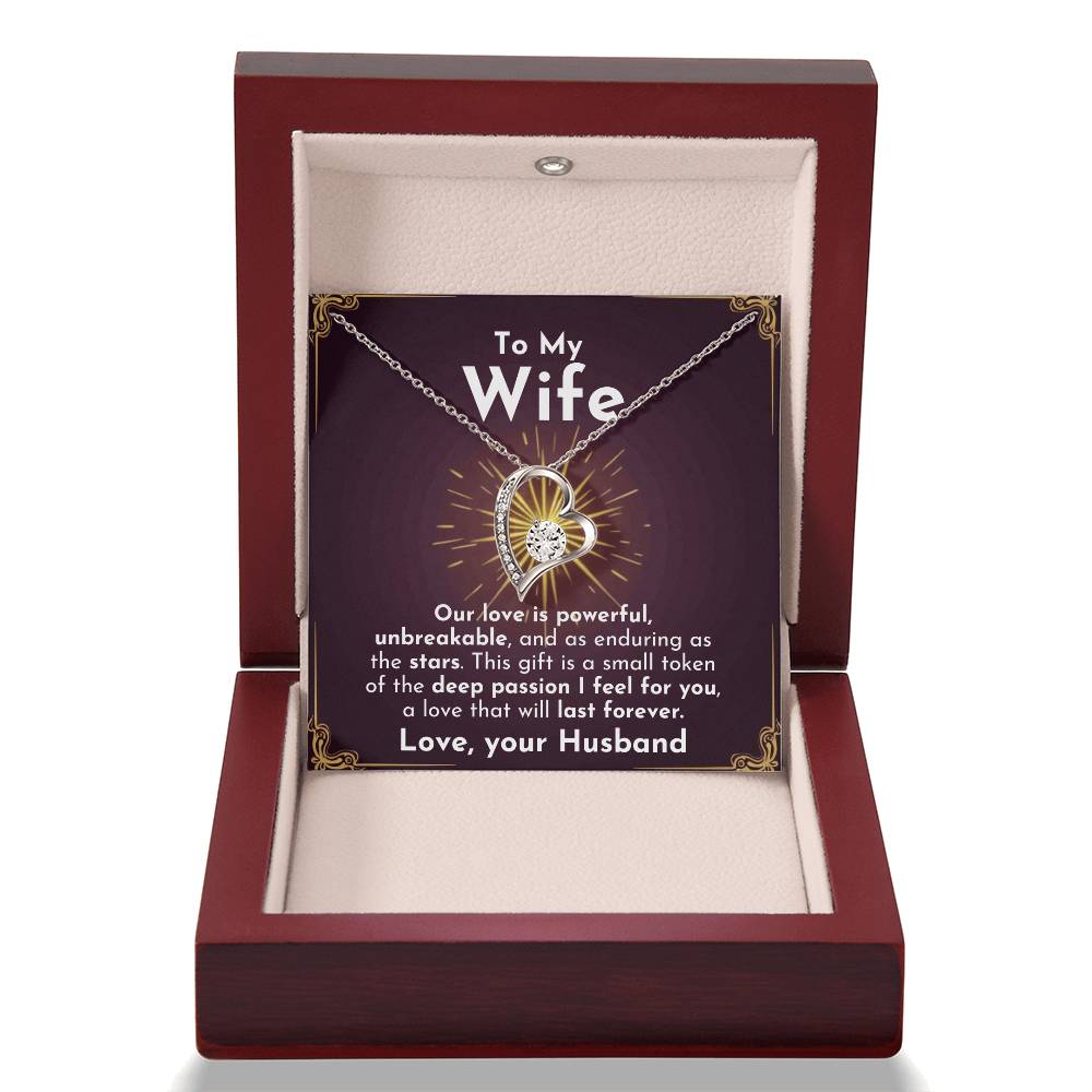 ShineOn Fulfillment Jewelry Endless Passion, Forever Love Necklace | For Wife