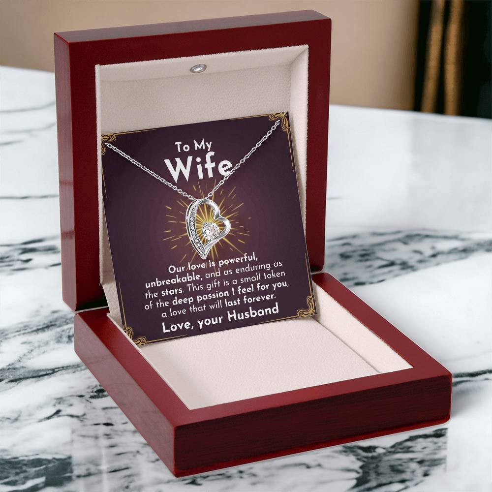 ShineOn Fulfillment Jewelry Endless Passion, Forever Love Necklace | For Wife