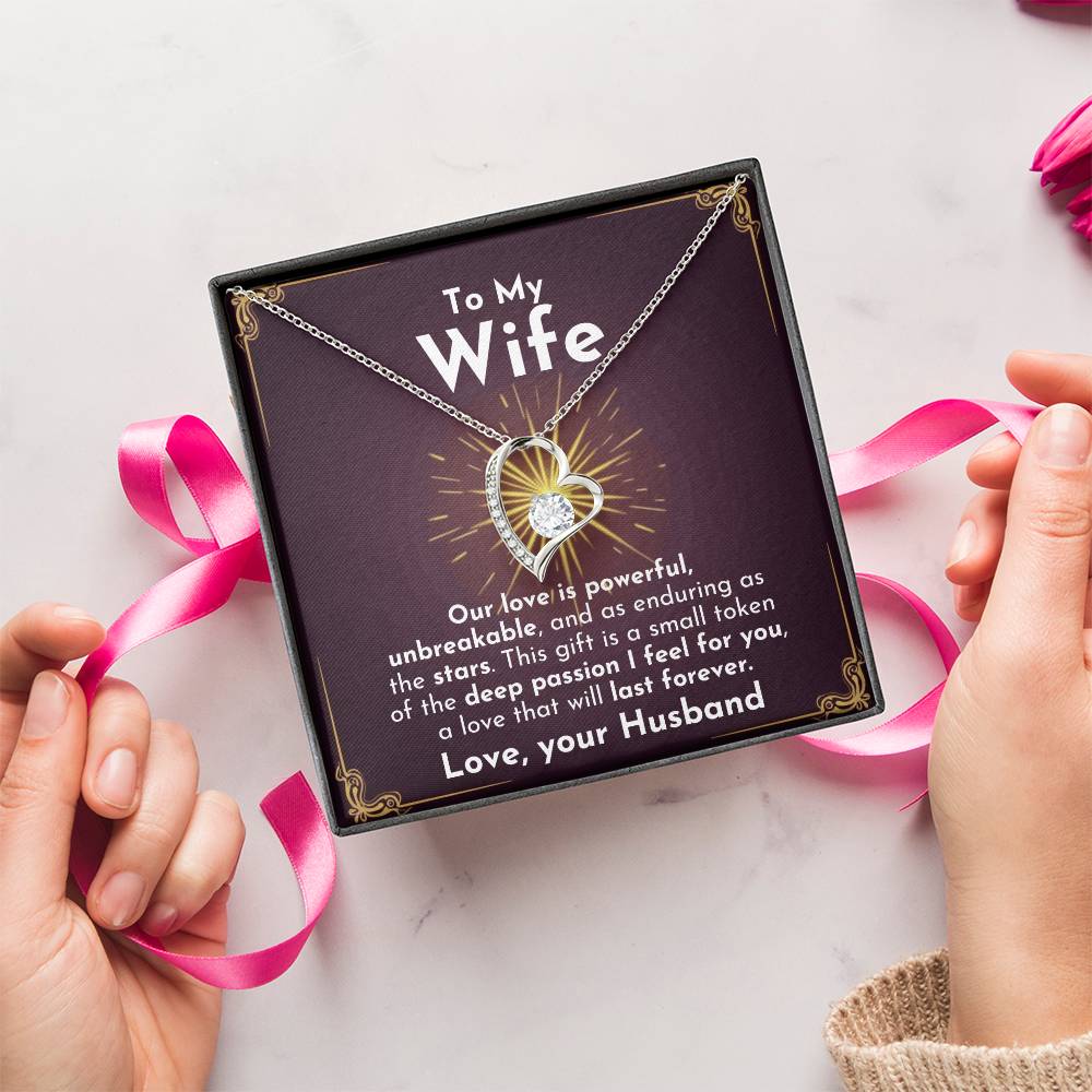 ShineOn Fulfillment Jewelry Endless Passion, Forever Love Necklace | For Wife