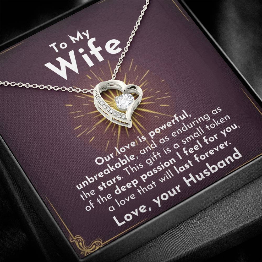 ShineOn Fulfillment Jewelry Endless Passion, Forever Love Necklace | For Wife