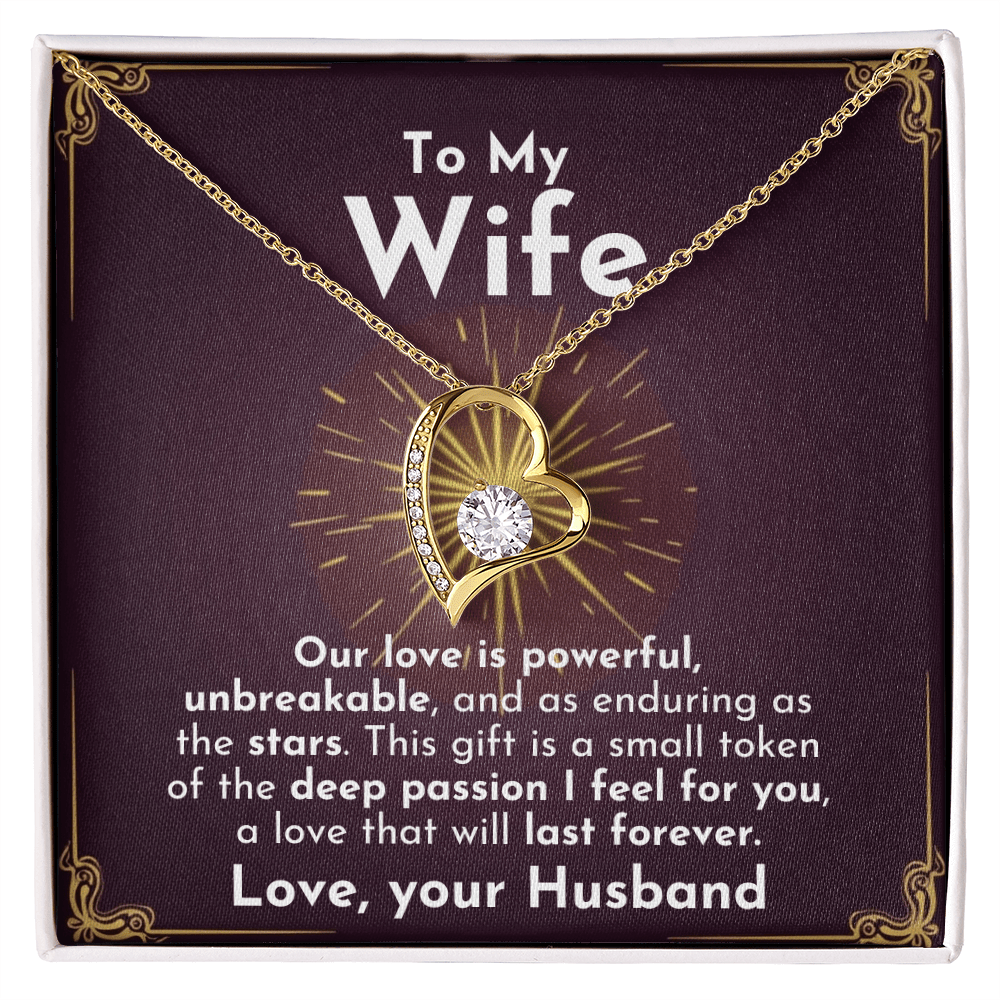 ShineOn Fulfillment Jewelry Endless Passion, Forever Love Necklace | For Wife