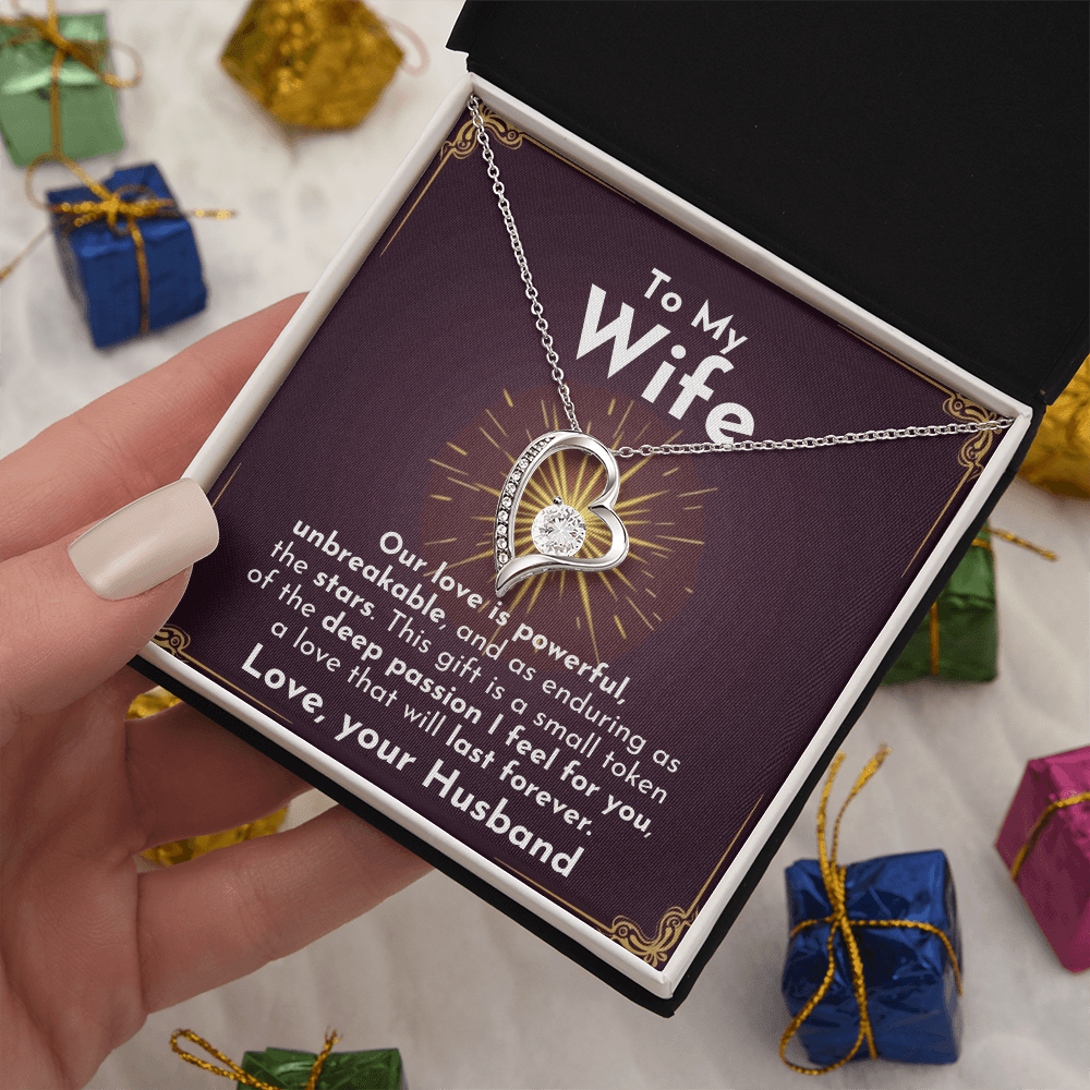 ShineOn Fulfillment Jewelry Endless Passion, Forever Love Necklace | For Wife