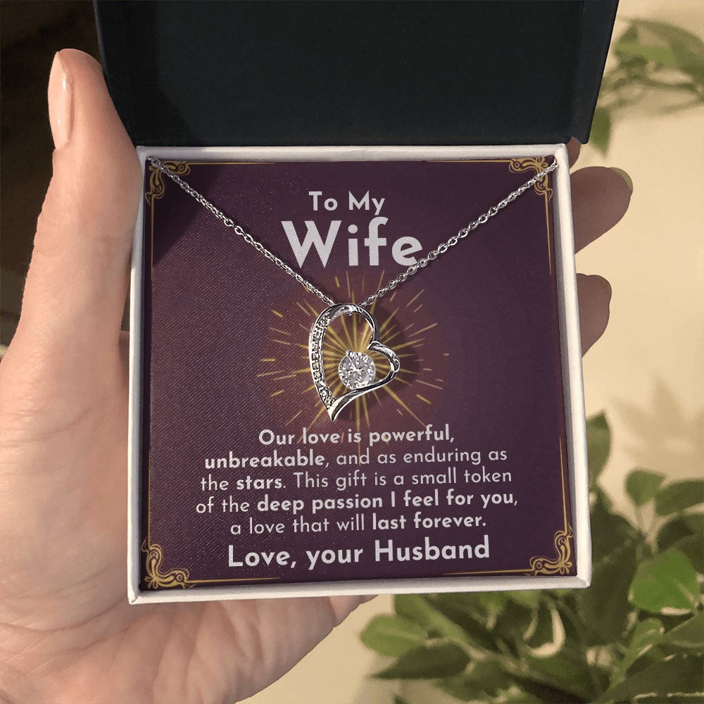 ShineOn Fulfillment Jewelry Endless Passion, Forever Love Necklace | For Wife