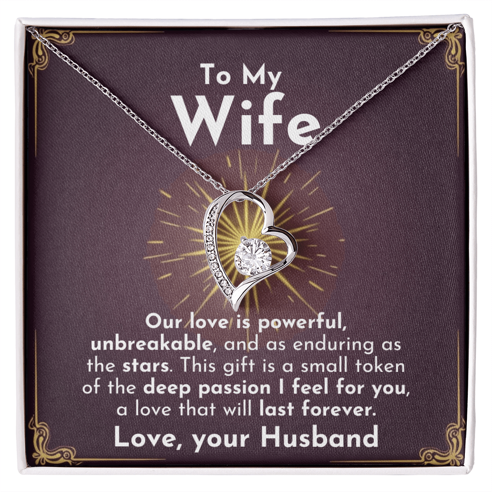 ShineOn Fulfillment Jewelry Endless Passion, Forever Love Necklace | For Wife