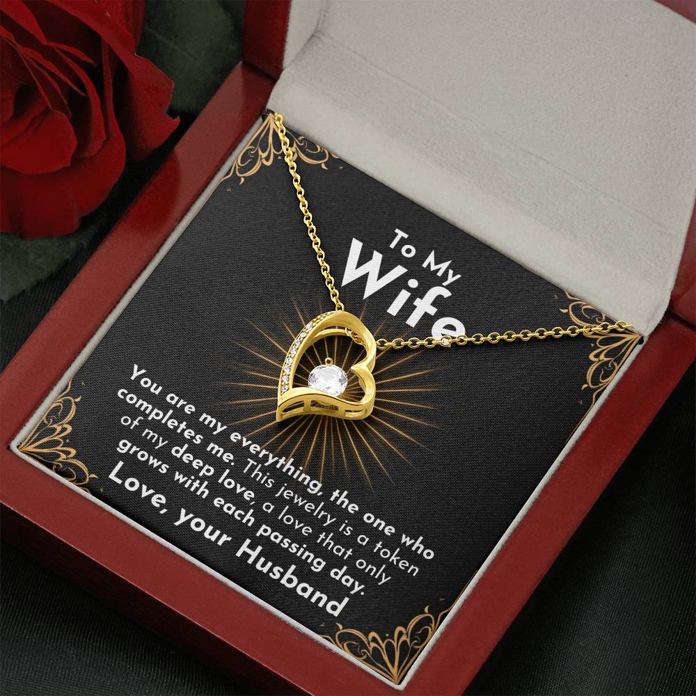 ShineOn Fulfillment Jewelry Grow Forever Love Necklace | For Wife