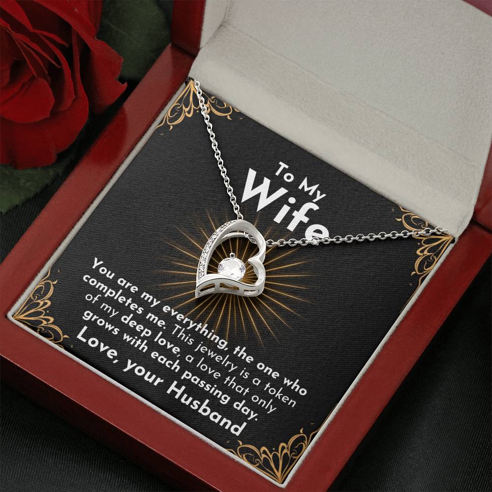 ShineOn Fulfillment Jewelry Grow Forever Love Necklace | For Wife