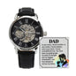 ShineOn Fulfillment Jewelry To My Father ⏱️ Openwork Watch 🎩 | Timeless Gift of Gratitude