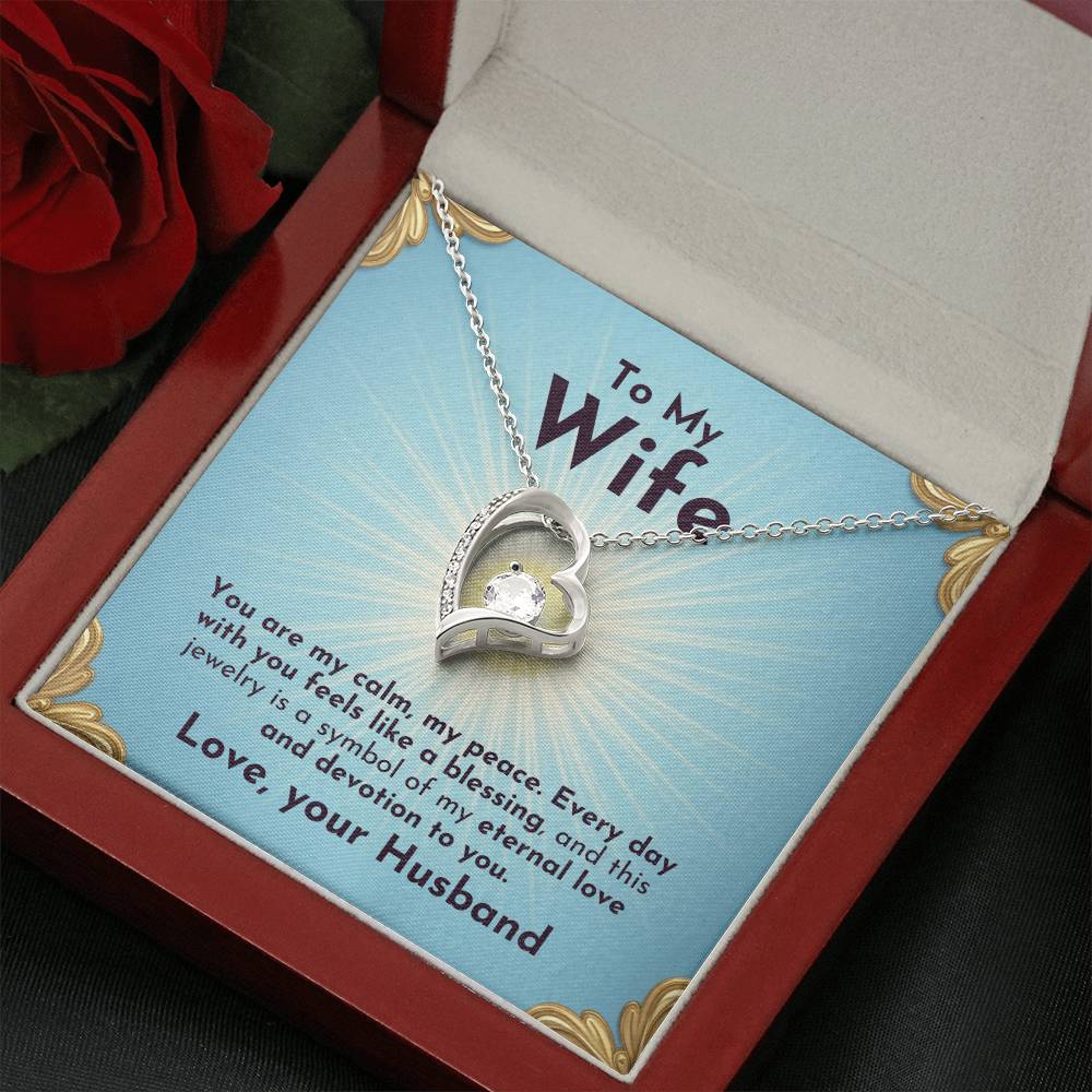 Forever In My Heart Necklace | For Wife - Adore Allure 