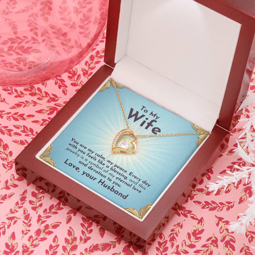 Forever In My Heart Necklace | For Wife - Adore Allure 