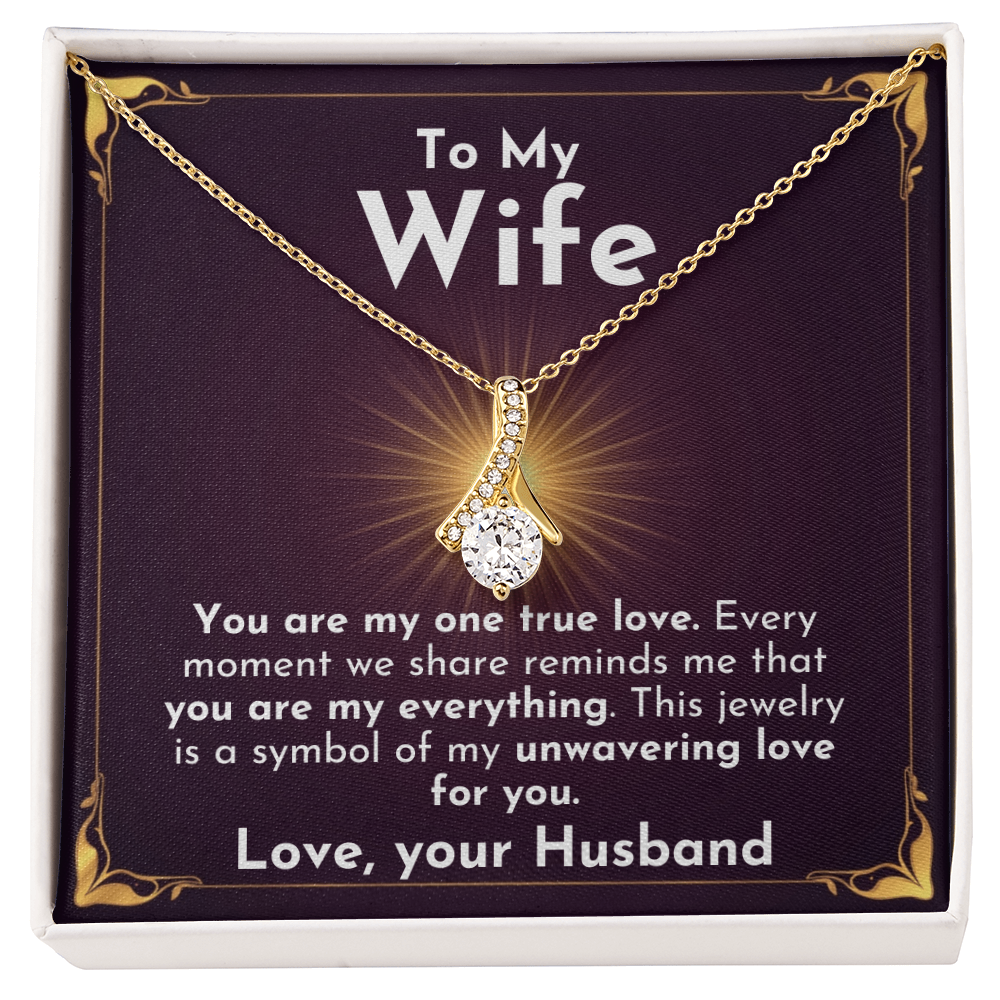 Only You, Alluring Beauty Necklace | For Wife - Adore Allure 