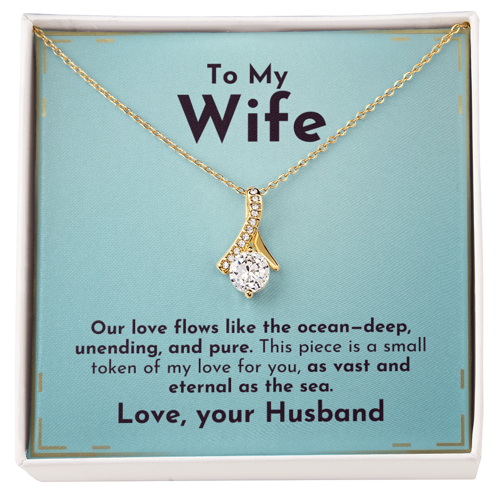 Deep Allure Necklace | For Wife - Adore Allure 