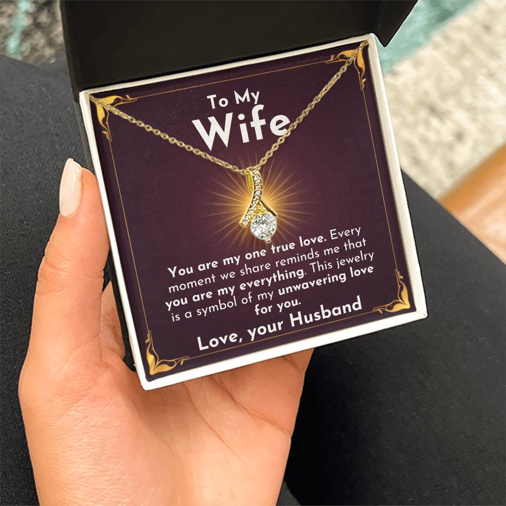 Only You, Alluring Beauty Necklace | For Wife - Adore Allure 