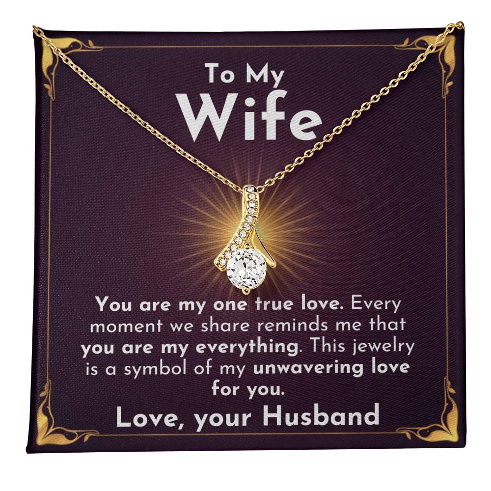 Only You, Alluring Beauty Necklace | For Wife - Adore Allure 