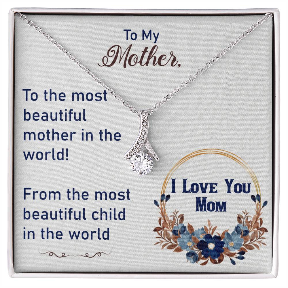 To My Mother 💖 Alluring Beauty Necklace ✨ | Gift of Love & Grace - Adore Allure 