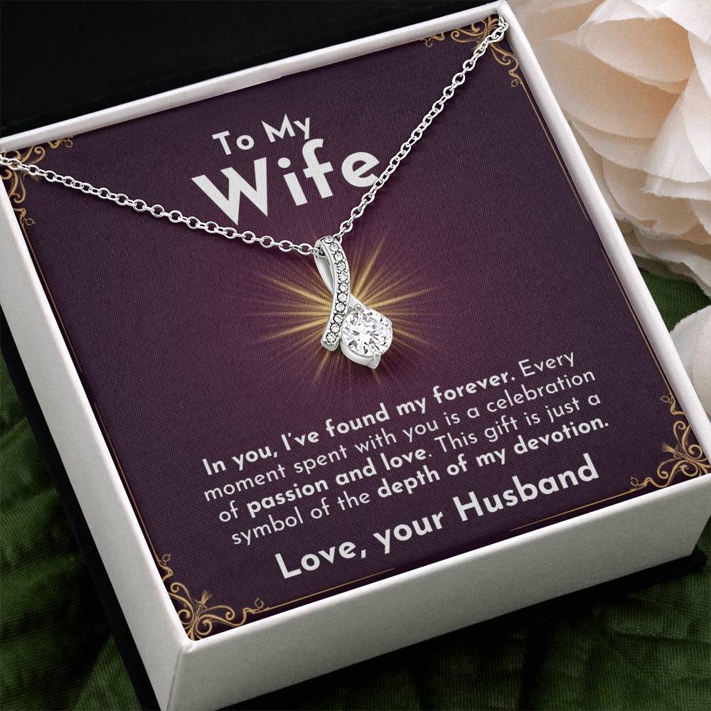 Passion & Alluring Beauty Necklace | For Wife - Adore Allure 