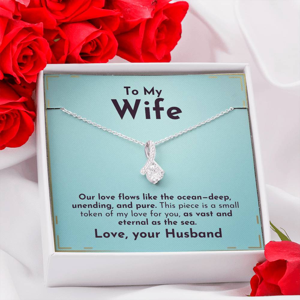 Deep Allure Necklace | For Wife - Adore Allure 