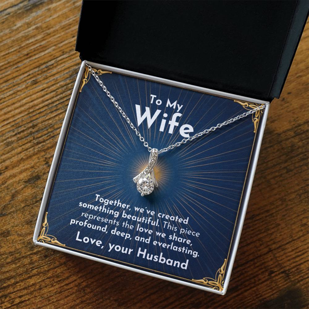 Everlasting Allure Necklace | For Wife - Adore Allure 