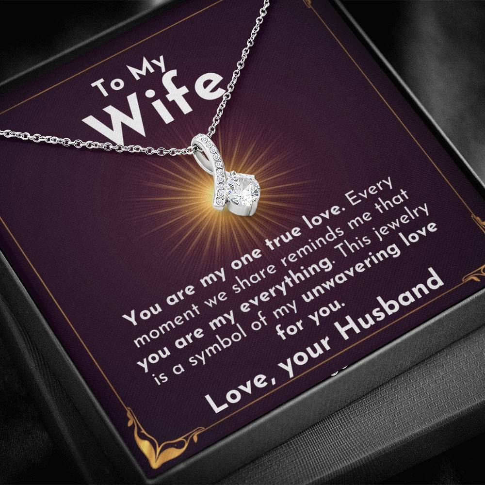 Only You, Alluring Beauty Necklace | For Wife - Adore Allure 