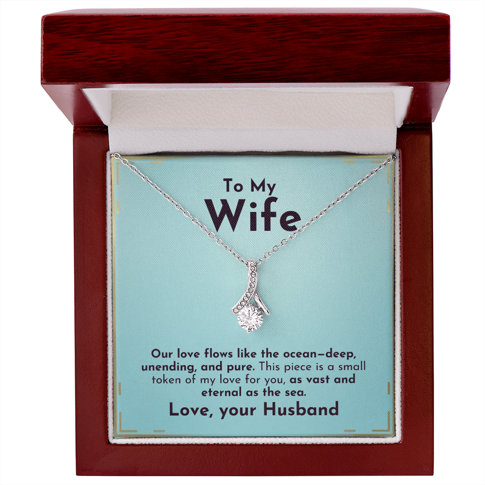 Deep Allure Necklace | For Wife - Adore Allure 