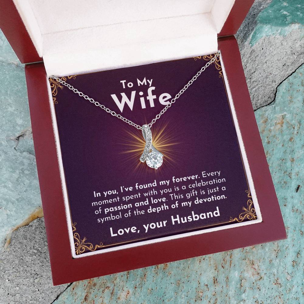 Passion & Alluring Beauty Necklace | For Wife - Adore Allure 