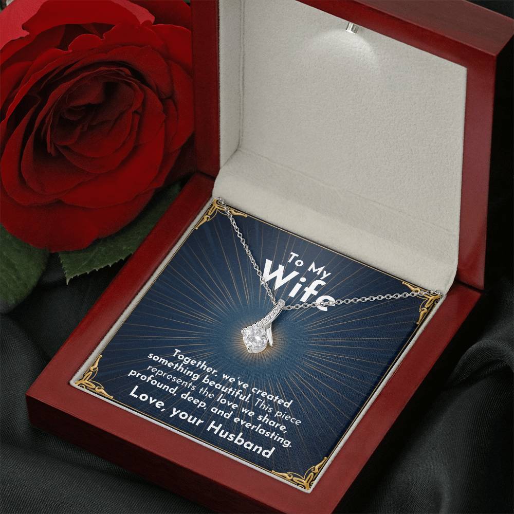 Everlasting Allure Necklace | For Wife - Adore Allure 