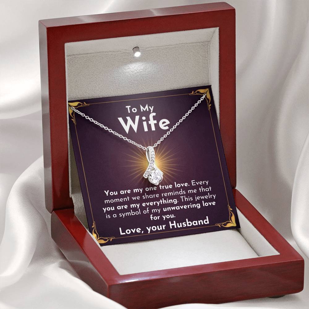 Only You, Alluring Beauty Necklace | For Wife - Adore Allure 