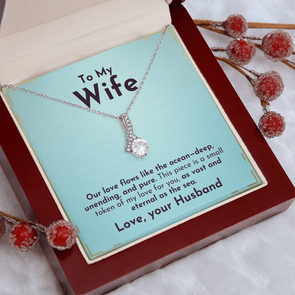 Deep Allure Necklace | For Wife - Adore Allure 