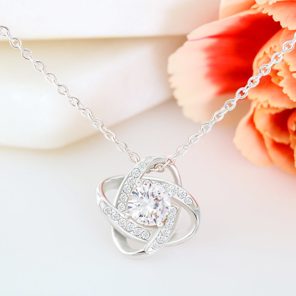 Only You Love Knot Necklace | For Wife - Adore Allure 