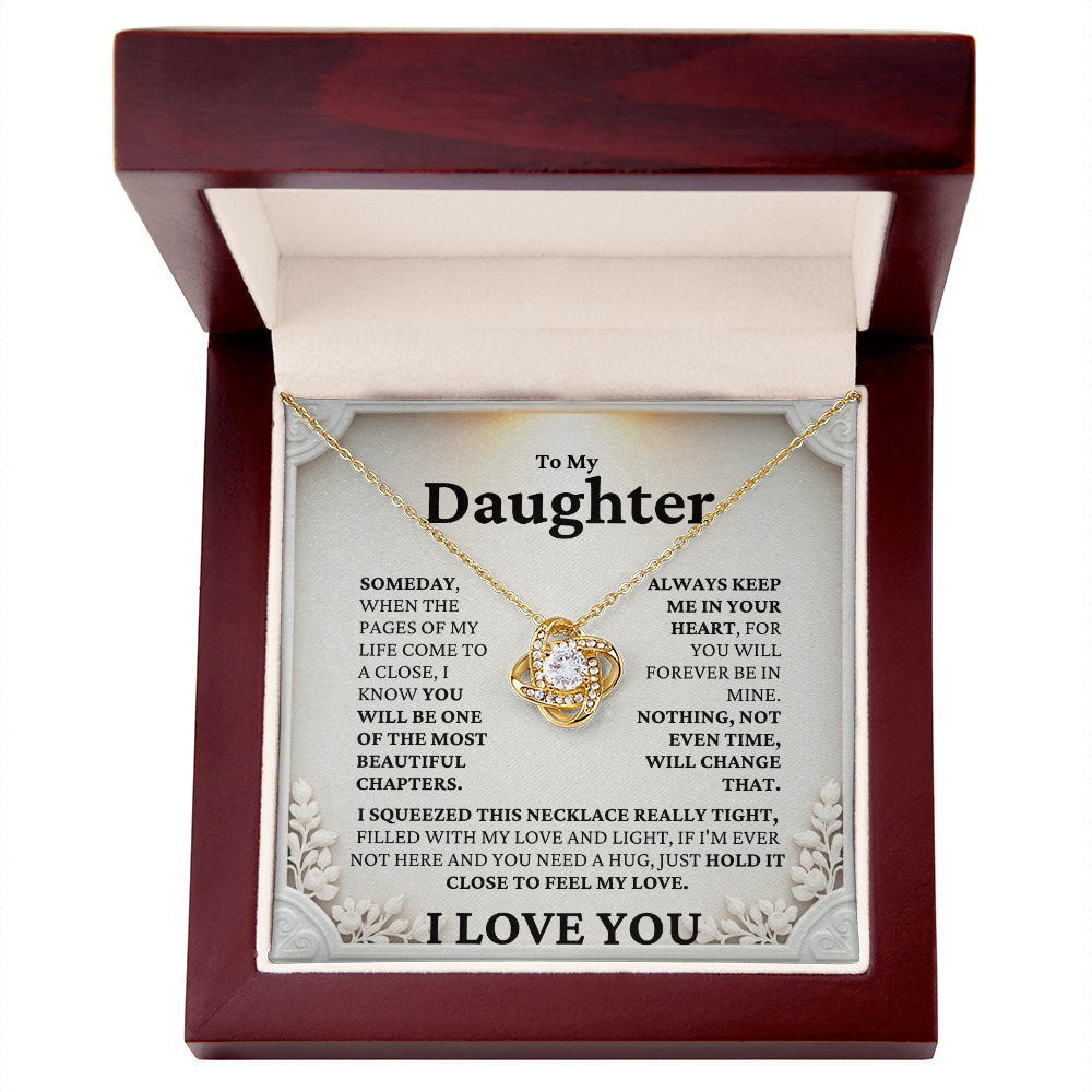 Always Keep Me In Your Hear Necklace | For Daughter - Adore Allure 