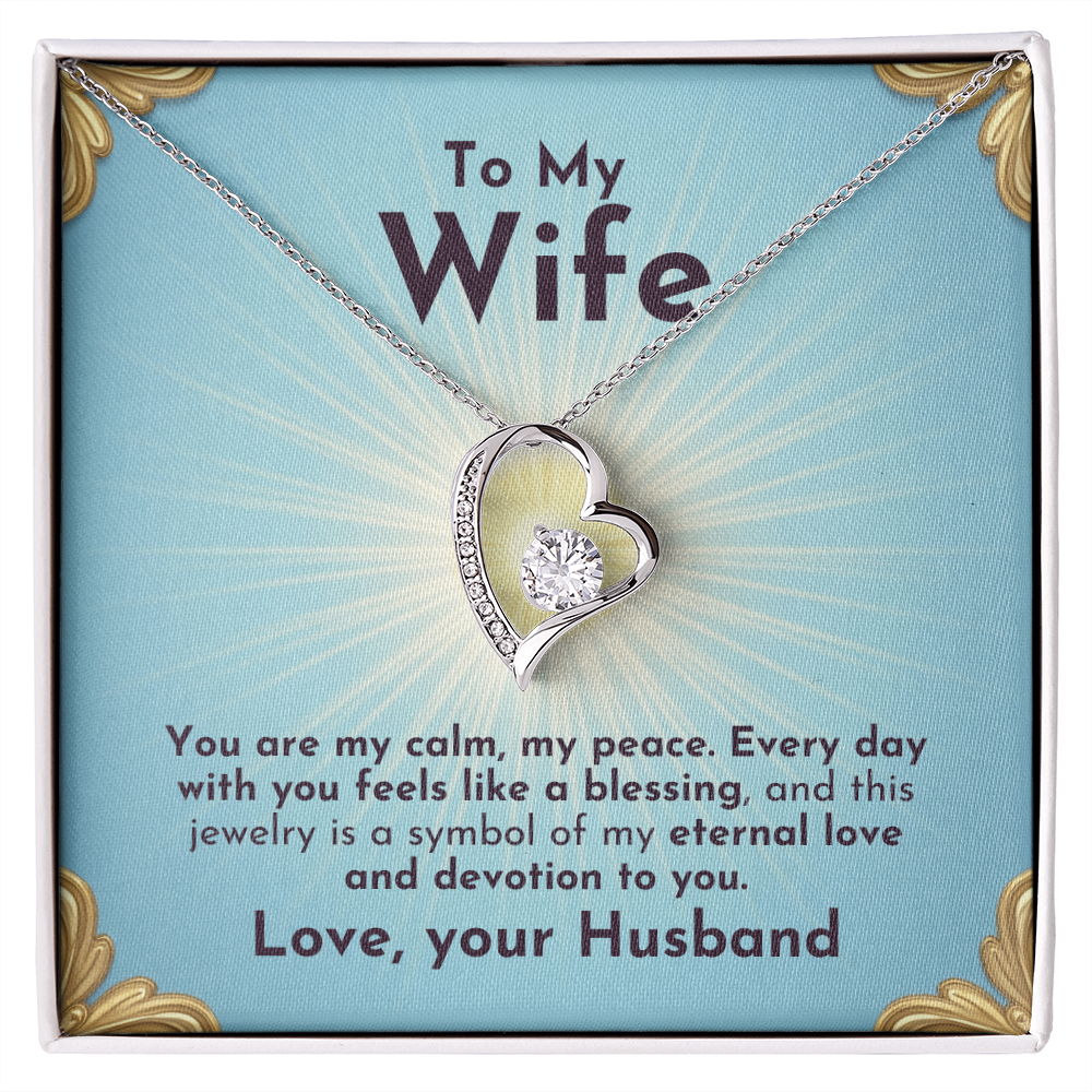 Forever In My Heart Necklace | For Wife - Adore Allure 