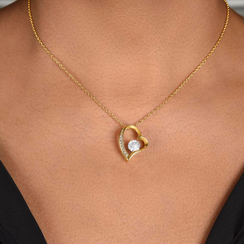 Forever In My Heart Necklace | For Wife - Adore Allure 