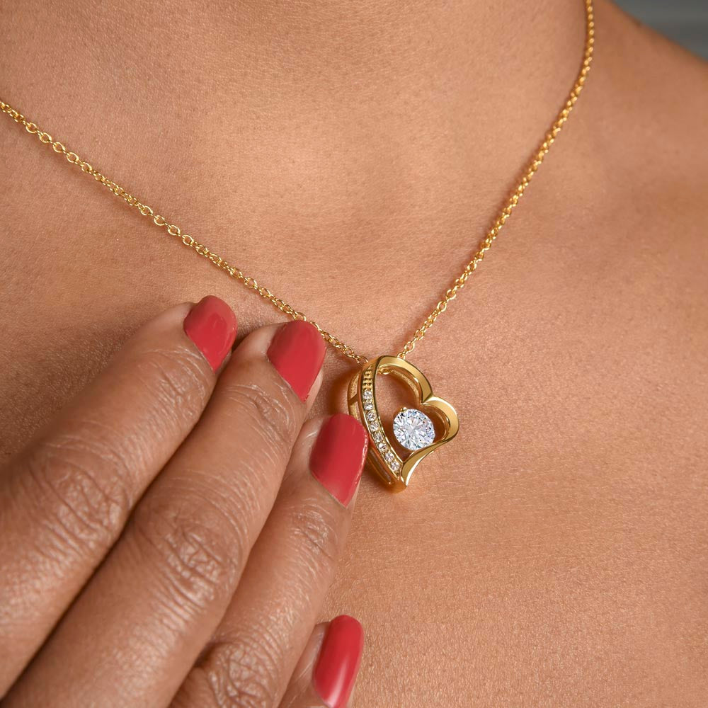 Golden Light Forever Love Necklace | For Wife - Adore Allure 