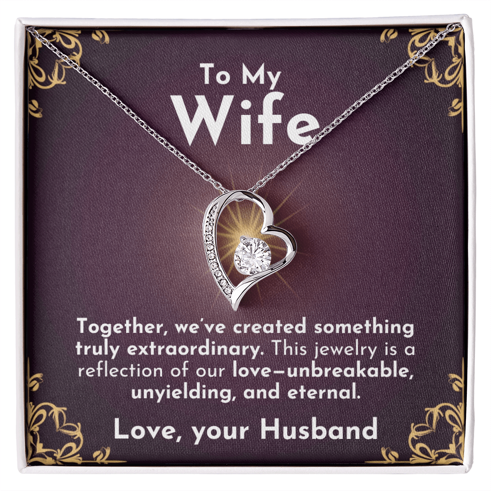 ShineOn Fulfillment Jewelry Eternal Forever Necklace | For Wife