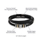 ShineOn Fulfillment Jewelry To My Husband 💕 Love You Forever Bracelet 🔗 | Timeless Gift of Devotion